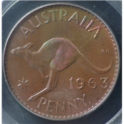 1963 P Penny MS64 Brown