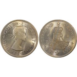 New Zealand 1953 Crown PCGS MS64