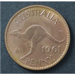 Australia 1961 P Proof Penny