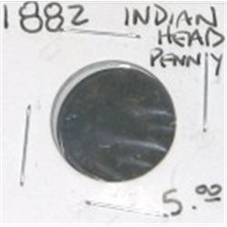 1882 INDIAN HEAD PENNY RED BOOK VALUE IS $5.00+ *NICE EARLY PENNY*!!
