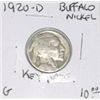 Image 1 : 1920-D BUFFALO NICKEL RED BOOK VALUE IS $10.00+ *NICE EARLY GOOD GRADE NICKEL*!!