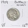 Image 1 : 1919 BUFFALO NICKEL RED BOOK VALUE IS $12.00+ *NICE EARLY VERY FINE GRADE NICKEL*!!