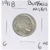 Image 1 : 1918 BUFFALO NICKEL RED BOOK VALUE IS $6.00+ *NICE EARLY GOOD GRADE NICKEL*!!