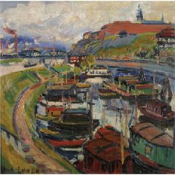 Pittermann Emil Artur, Port in Prague