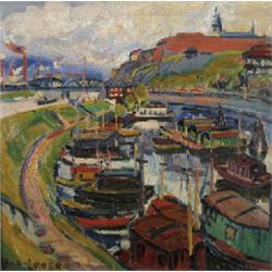 Pittermann Emil Artur, Port in Prague