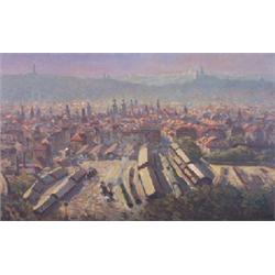 Simunek Jaroslav, View to Prague from Vitkov