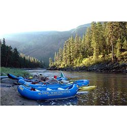 LA-08 ACTION WHITEWATER ADVENTURES 5 DAY / 4 NIGHT RAFTING FOR 2 PEOPLE ON THE MAIN SALMON RIVER