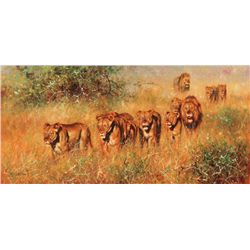 LA-12 ORIGINAL OIL PAINTING BY ACCLAIMED ARTIST ERIC FORLEE