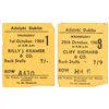 Image 1 : Billy J. Kramer and Cliff Richard performance tickets for the Adelphi Dublin 1964