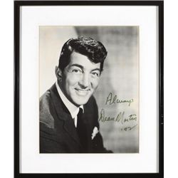 Dean Martin: Autographed photograph