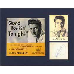 Elvis Presley: 'Good Rockin Tonight' autograph
