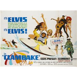 Elvis Presley: Clambake Levy-Gardner-Laven 1967 promotional poster