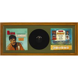 Elvis Presley: 'Clambake' album with autograph on sleeve cover