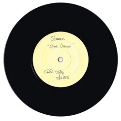 Queen: Collection of 12 and 7" vinyl including picture discs and 'One Vision' test pressing"