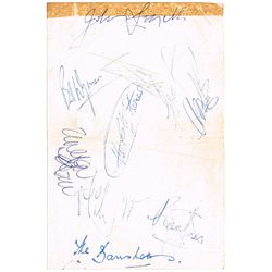 The Rolling Stones: Adelphi Dublin set of autographs and concert ticket