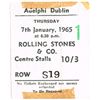 Image 2 : The Rolling Stones: Adelphi Dublin set of autographs and concert ticket