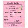 Image 1 : The Rolling Stones: Adelphi Dublin performance ticket 7 January 1965