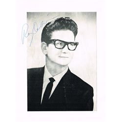 Roy Orbison: Autographed concert programme