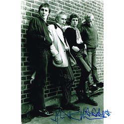 Sex Pistols: Band photograph autographed by Johnny Rotten
