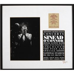 Sinead O'Connor: Denning Demolition Gigs performance photographs by Trevor Looney 30 November 1991