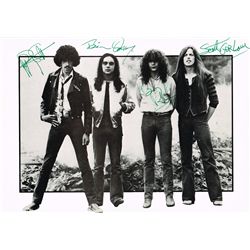 Thin Lizzy: Signed Bad Reputation Tour 1977 programme