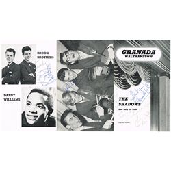 Various Artists: Granada Theatre Walthamstow show programmes, many with autographs including George 