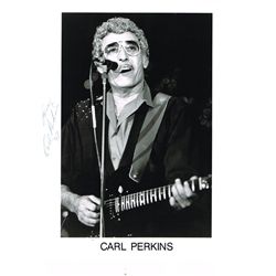 Various Artists: Signed photographs including Jerry Lee Lewis and Carl Perkins