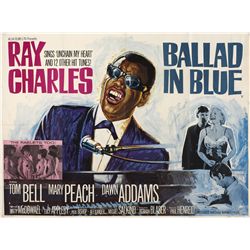 Music movie posters including Ray Charles Ballad In Blue