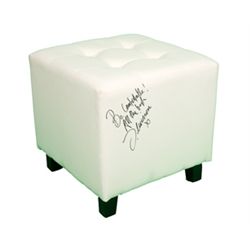 Autographed and decorated chair: James Morrison