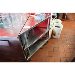 STAINLESS STEEL.CORNER SHELF