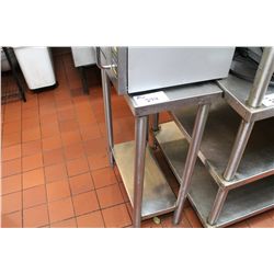STAINLESS STEEL  2' TABLE