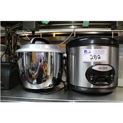 2 RICE COOKERS