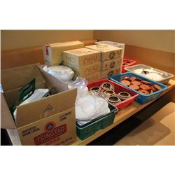 ASSORTED PLATES / CUPS ETC