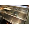 Image 1 : MKE 5' STAINLESS STEEL BAR SINK