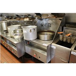 STAINLESS STEEL SINGLE WOK