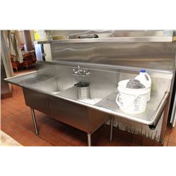 DOUBLE STAINLESS STEEL SINK