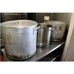 3 STOCK POTS