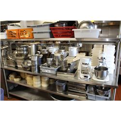 ASSORTED STAINLESS STEEL INSERTS ETC