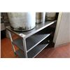 Image 1 : 5' STAINLESS STEEL PREP TABLE