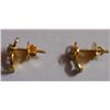 Image 2 : 1.65g Earring in 14kt 1.61g Gold,0.2 Ctw Diamond