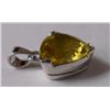 Image 2 : 3.990g Pendant of Peridot in silver