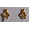 Image 1 : 2.63g Earring in 14kt 2.58g Gold,0.25 Ctw Diamond