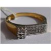 Image 1 : 3.222g Ring in 14kt 3.166g Gold,0.28 Ctw Diamond