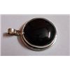 Black Onex 8.070g Pendant Sterling Silver