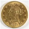 Image 1 : 1901-S U.S. $10.00 LIBERTY GOLD PIECE, AU 58