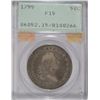 Image 4 : 1795  Bust half $  PCGS15(OGH "RATTLER")  est $-3300$3500