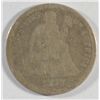 Image 2 : 1877CC  Seated dime  G/AG  est  $20-$25