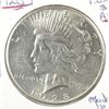 Image 1 : 1928 PEACE SILVER DOLLAR, AU ( damaged )