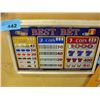 Image 1 : Framed slot machine glass