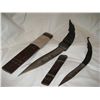 Image 6 : Exotic Hunting Knifes Inlay Silver Colored Designed Blade